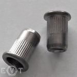 Flako-Einnietmuttern A2 M6x14,5 KLB 0,50-3,0; BOX 250 Stück