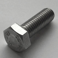 DIN 933 / ISO 4017 A4-70 M10x180, BOX 25 Stück