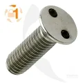 Zweiloch-Senkkopfschraube A2 M3x30 (TH3), Box 100 Stück