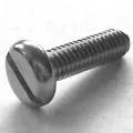 4-48 UNF x 1/4 Flachkopfschrauben mit Schlitz A2, BOX 50 Stück