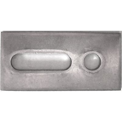 Adapterblech A2 R9 82x40x5, BOX 50 Stück