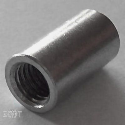 Rundmuffen A2 M10x30, BOX 100 Stück