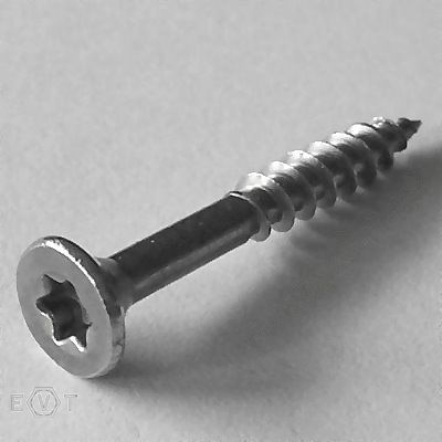 CSK CHIPBOARD SCREW A2 4,5x90/60 TX20, Box 200 pcs.