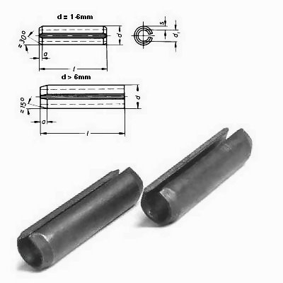ISO 8752 1.4310 Ø8,0x14, Box 500 Stück