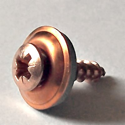 Spenglerschraube A2/CU DS20mm 4,5x65 Z, BOX 200 Stück