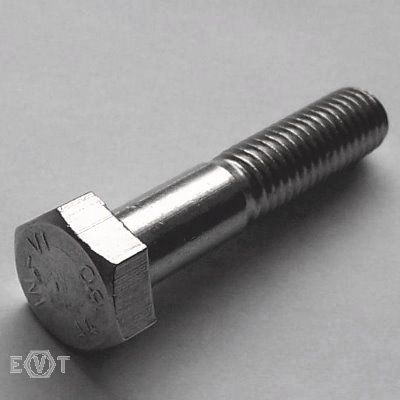 DIN 931 / ISO 4014 A4-80 M6x55, BOX 100 Stück
