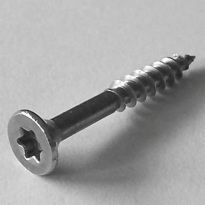 CSK CHIPBOARD SCREW A2 4,0x50/36 TX20, Box 500 pcs.