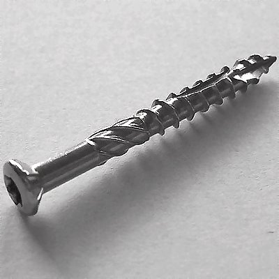 decking screws 1.4006 5,0x80, Box 200 pcs.