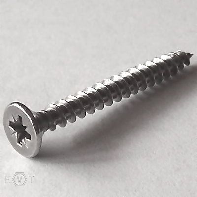 CSK chipboard screws A2 Z 3,0 x 40/40, Box 1000 pcs.