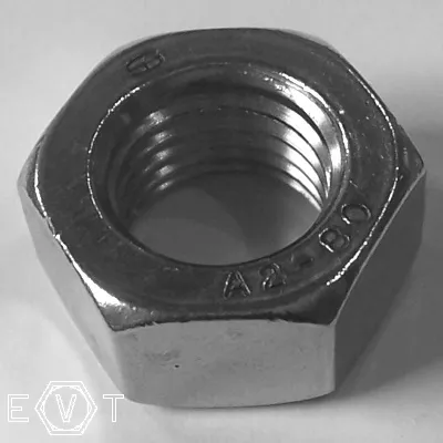 ISO 4032 A2-80 M10, BOX 200 Stück