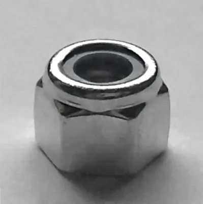 ISO 7040 A2-70 M4 blauer Ring, BOX 500 Stück