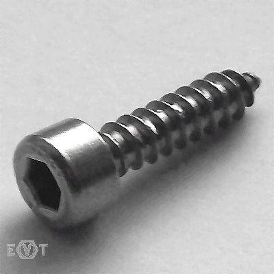Tapping screws A2 head acc. to DIN 912  4,8x13, Box 200 pcs.