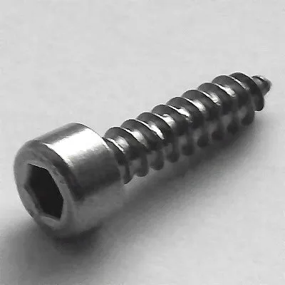 Blechschrauben A2 Kopf ähnl. DIN 912 4,8x16, BOX 200 Stück